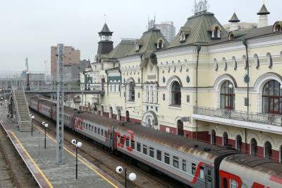 블라디보스토크 기차역 플랫폼 15