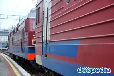 블라디보스토크에서 하바롭스크까지 가는 5번 열차 