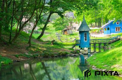 아케보노 어린이 숲 공원, 완파쿠 연못