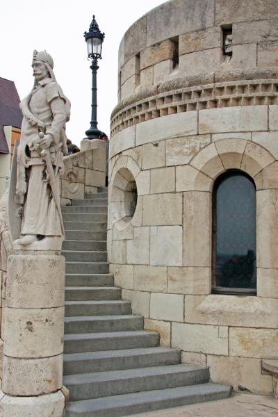 A detail from the fishermen bastion 10