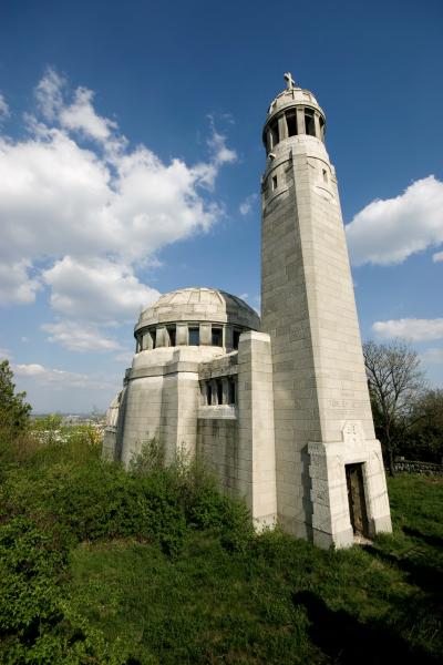The famous Hungarian champagne maker family, The Torley family's mausoleum in Budafok, Budapest 05