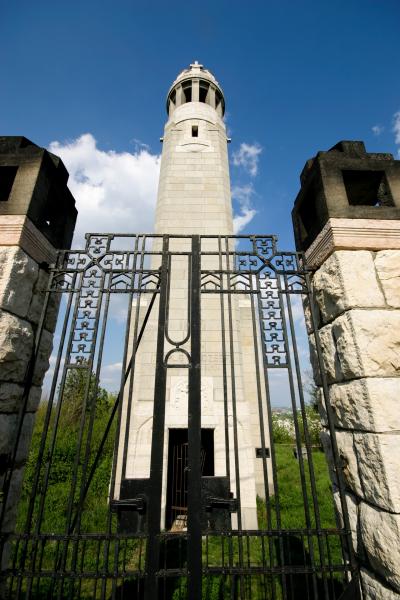 The famous Hungarian champagne manufacturer family, The TOrley family's mausoleum in Budafok, Budapest 06