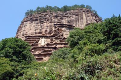 마이지산석굴