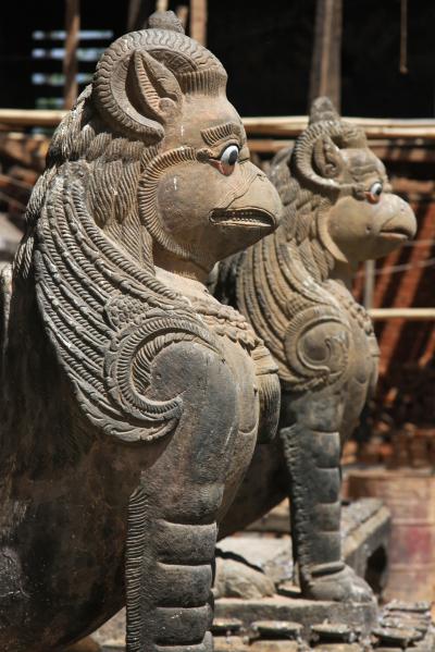 창구 나라얀 사원의 동상들 19