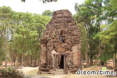 삼보르 프레이 쿡 사원, 고대 이샤나푸라의 고고유적