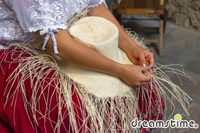 에콰도르 토키야 밀짚모자의 전통 공예