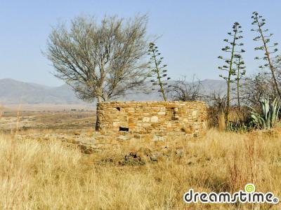 레소토 왕실 묘지의 무덤