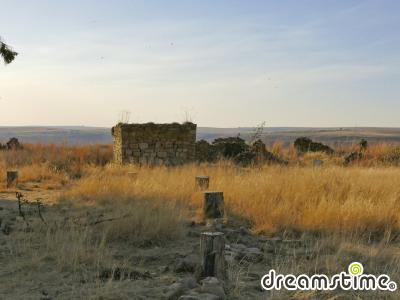 레소토 왕실 묘지의 전경