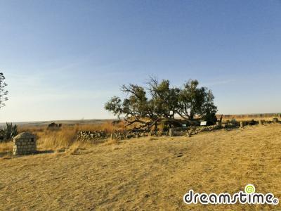 레소토 왕실 묘지의 전경