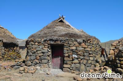 레소토의 전통가옥