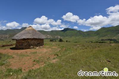 레소토의 전통가옥