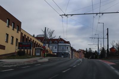 믈라다 볼레슬라프 시내에서 고속도로 가는 길 14