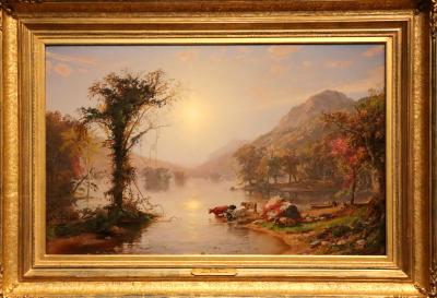 휴스턴 미술관, 재스퍼 프랜시스 크롭시 '그린우드 호수의 가을'