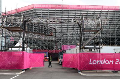런던 올림픽 하키 경기장, 임시 시설  13