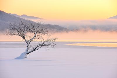 히바라 호수 겨울 12
