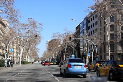 바르셀로나 대성당 가는 도로 모습 10