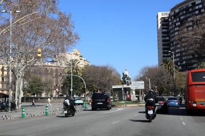 바르셀로나 대성당 가는 도로 모습 15