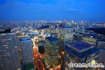 도쿄 시내 야경