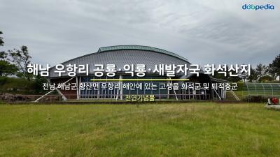 해남 우항리 공룡·익룡·새발자국 화석산지 전남 해남군 황산면 우항리 해안에 있는 고생물 화석군 및 퇴적층군