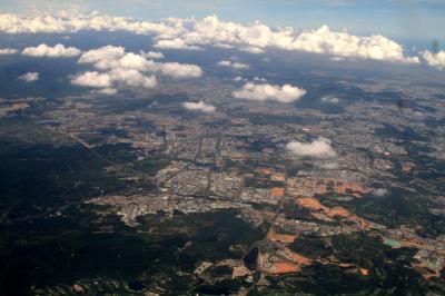 선전 바오안 국제공항 이륙