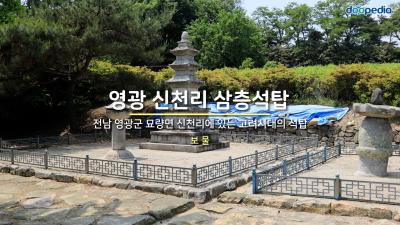 영광 신천리 삼층석탑