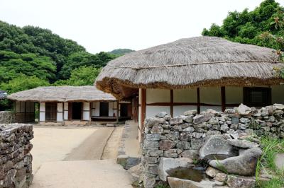 운림산방 초가