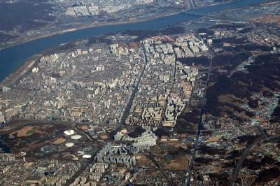 강동구 항공사진