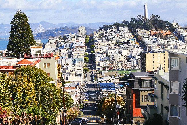 자유로운 히피의 도시 샌프란시스코에 도착하다.