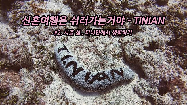 #2. 시골 섬, 티니안에서 생활하기