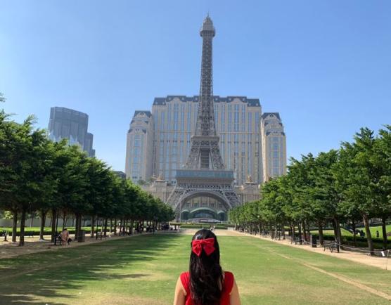 한국에서 4시간, 마카오 에펠탑 정원