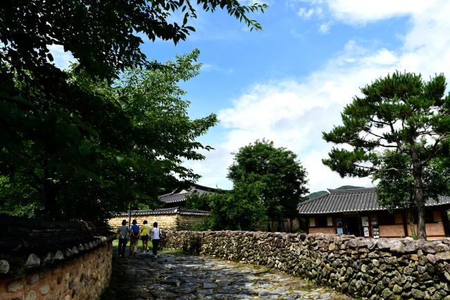 고요하고 평화로운 선비마을, 함양개평한옥마을