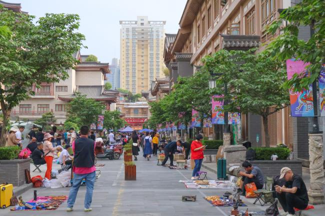 대당서시(大唐西市), 길이 시작되다