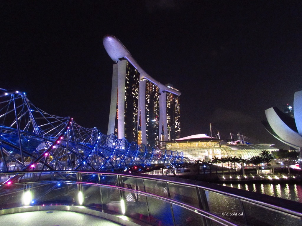 싱가포르 마리나베이샌즈 야경 | 두피디아 여행기